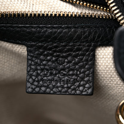 Gucci Pebbled Calfskin Large Soho Hobo Black 6 of 12