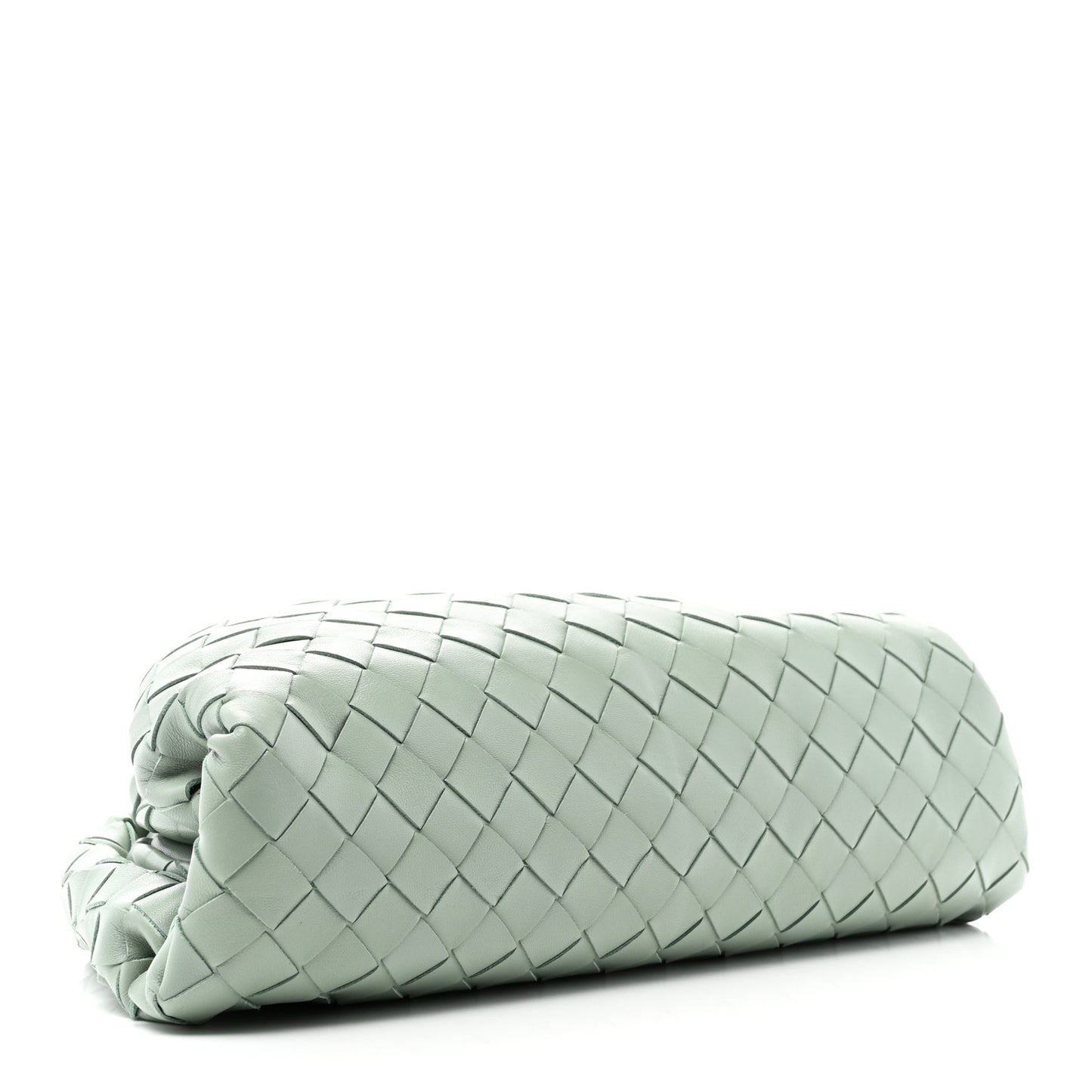 Nappa Intrecciato Teen Pouch Sage