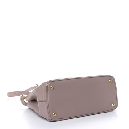 Prada Saffiano Small Galleria Double Zip Tote Argilla 3 of 9