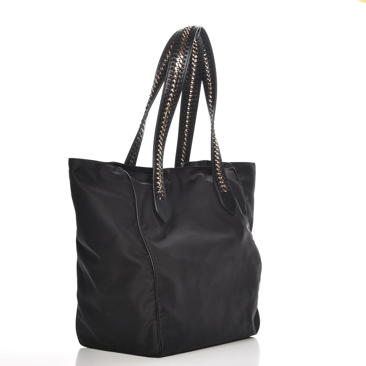 Nylon Go Falabella Tote Black