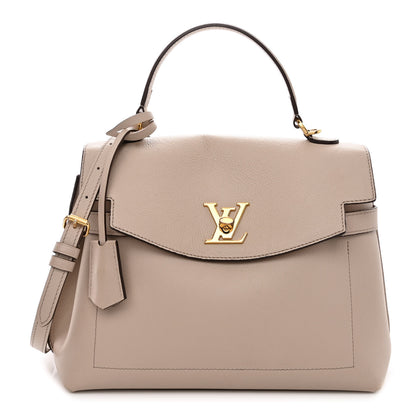 Louis Vuitton Soft Calfskin Lockme Ever MM Greige 1 of 11