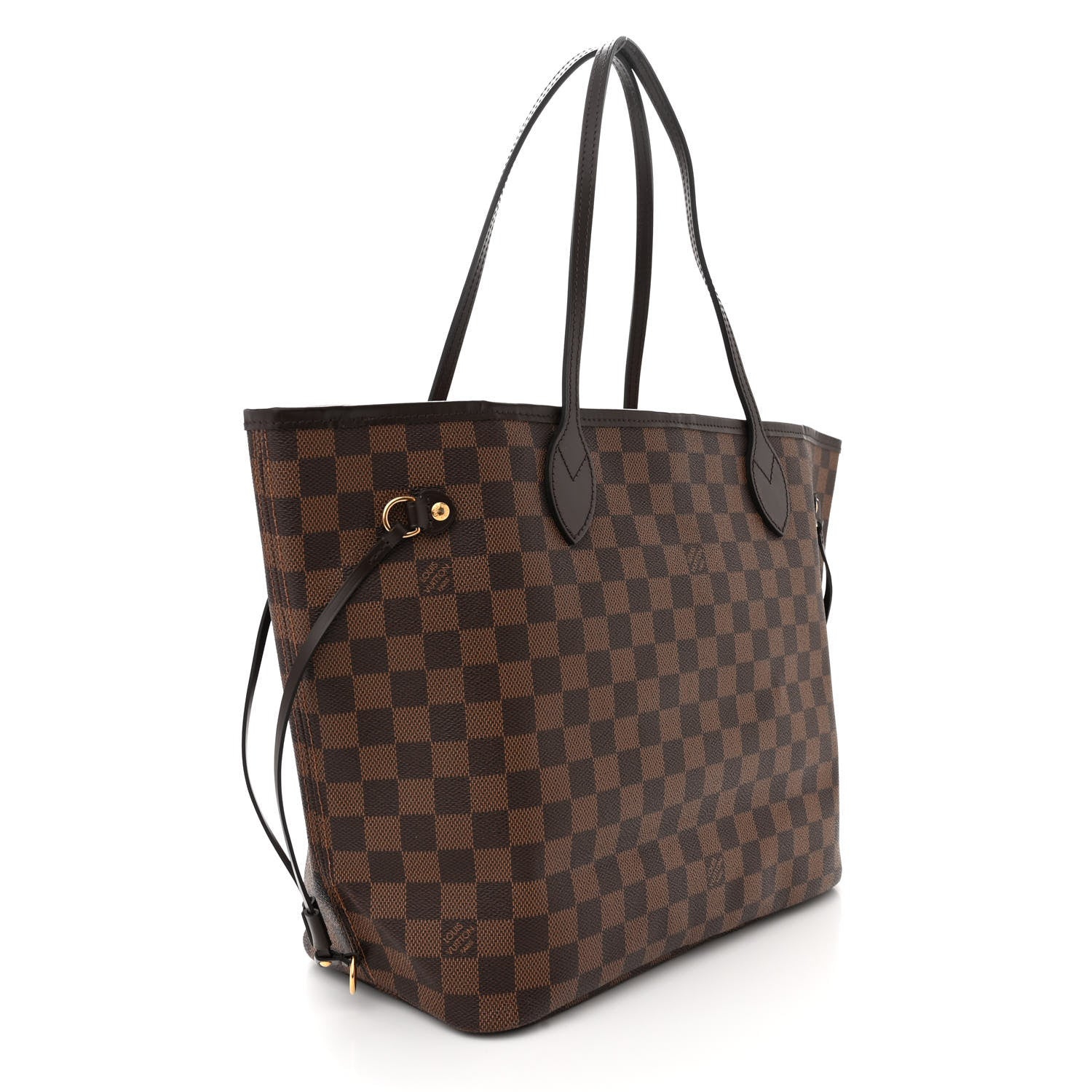 Louis Vuitton LOUIS VUITTON Damier Ebene Neo Neverfull MM Rose Ballerine 4 of 15