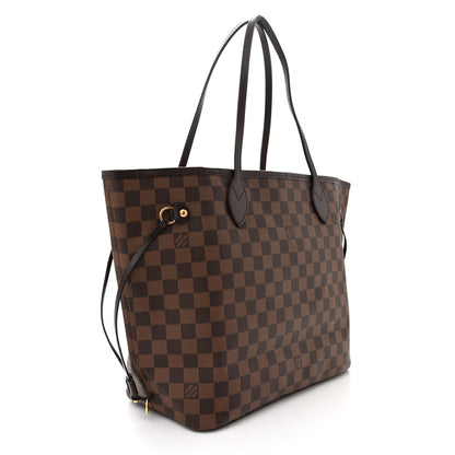 Louis Vuitton LOUIS VUITTON Damier Ebene Neo Neverfull MM Rose Ballerine 4 of 15