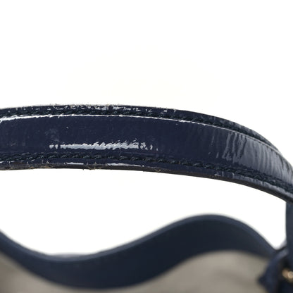 Gucci Vernice Naplack Medium Soho Shoulder Bag Uniform Blue 10 of 11