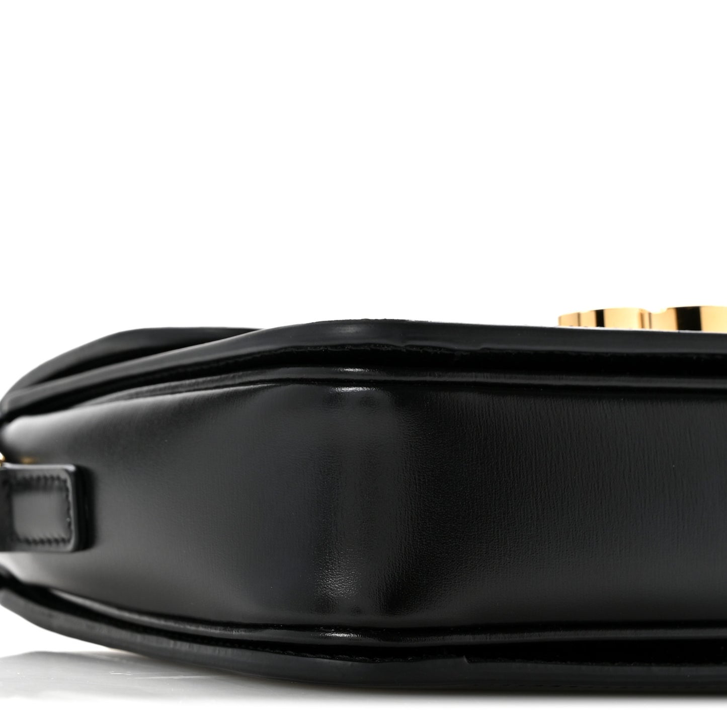 Shiny Calfskin Teen Triomphe Black