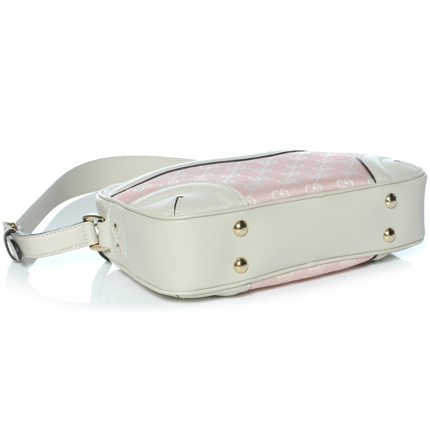 Monogram Crest Shoulder Bag Pink