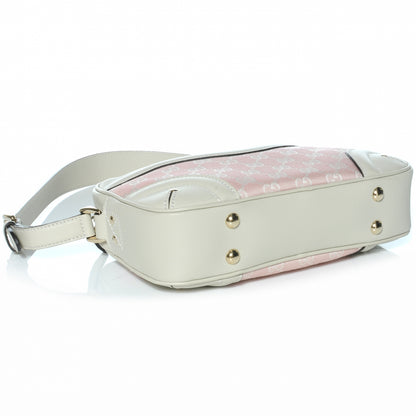 Gucci Monogram Crest Shoulder Bag Pink 4 of 7