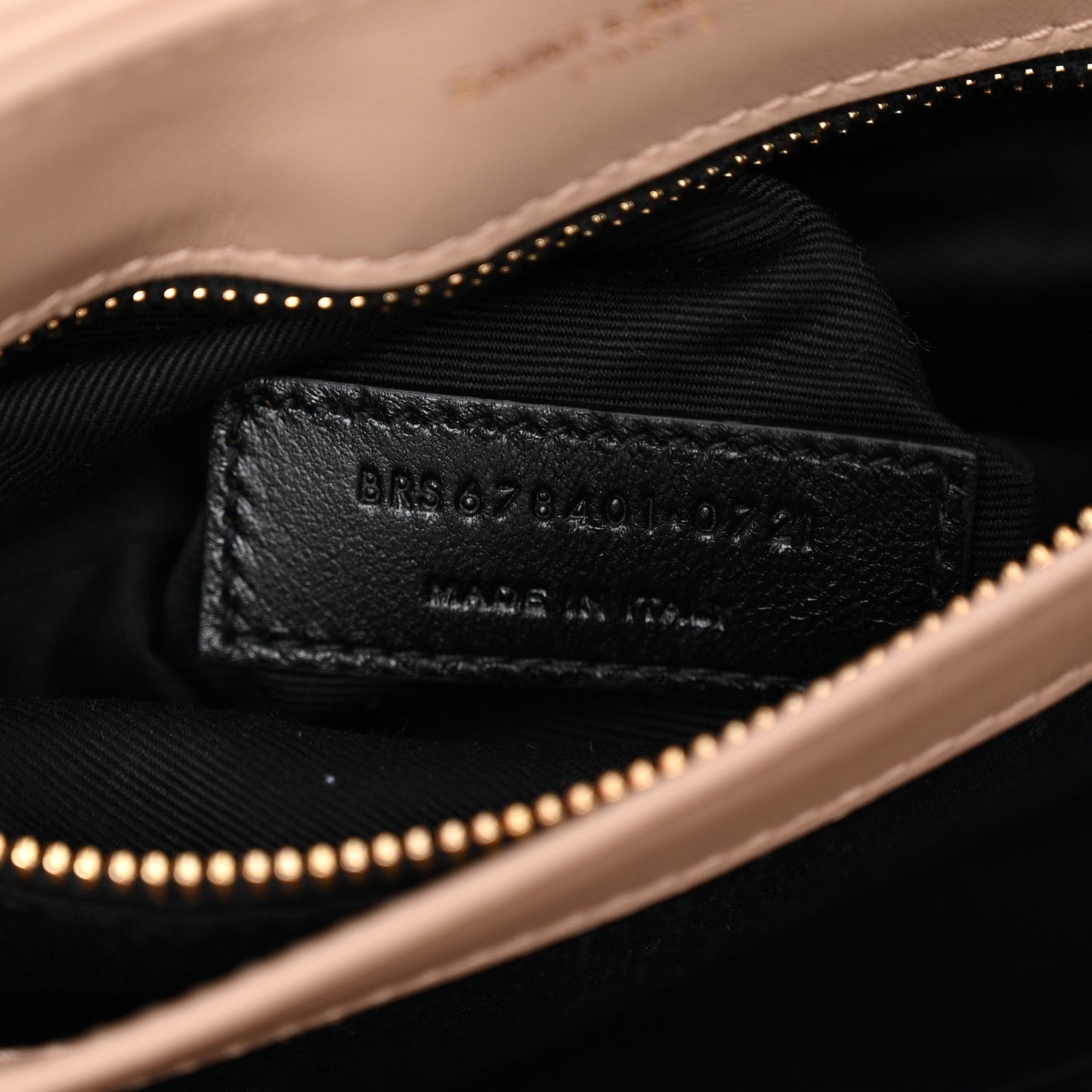 Calfskin Y Quilted Monogram Toy Loulou Crossbody Bag Dark Beige