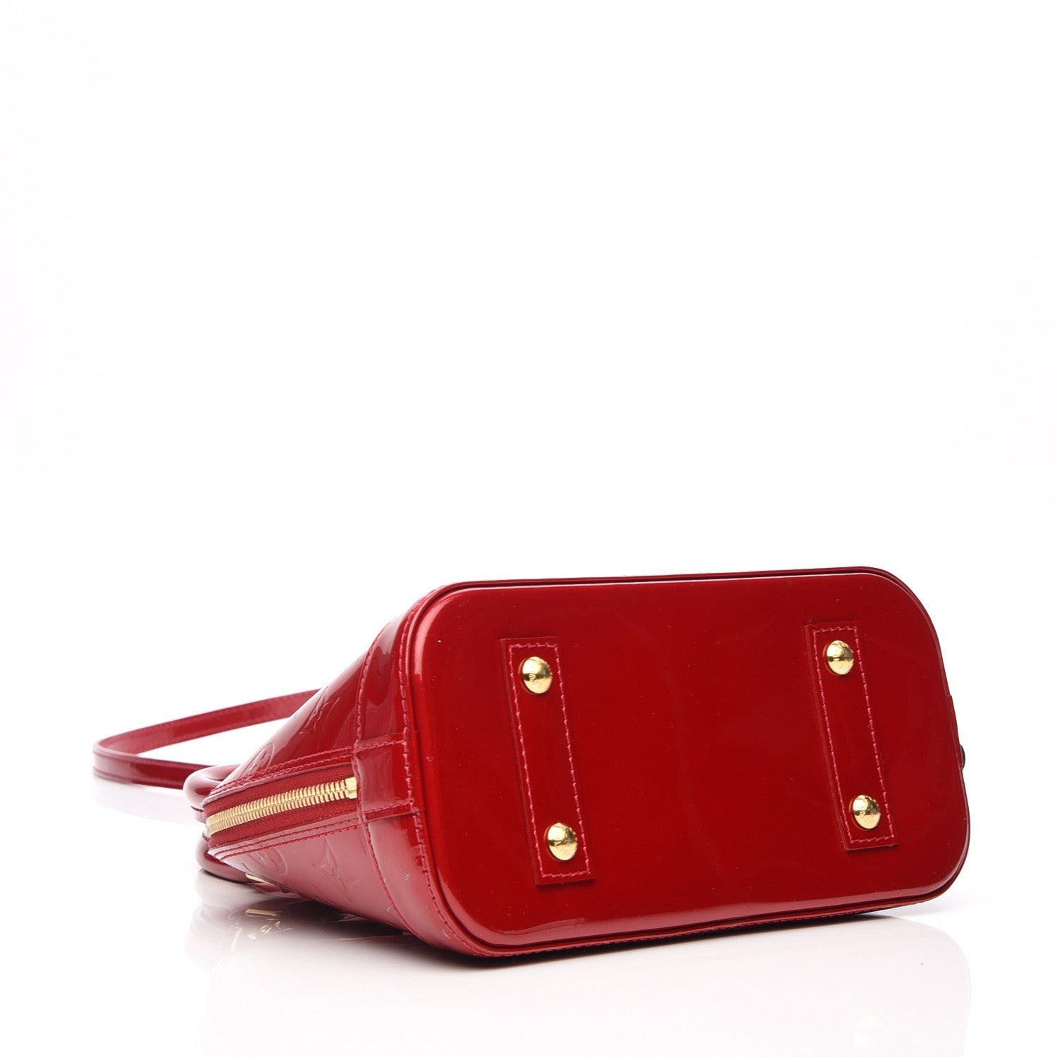 Louis Vuitton Vernis Alma BB Pomme D'amour 5 of 8
