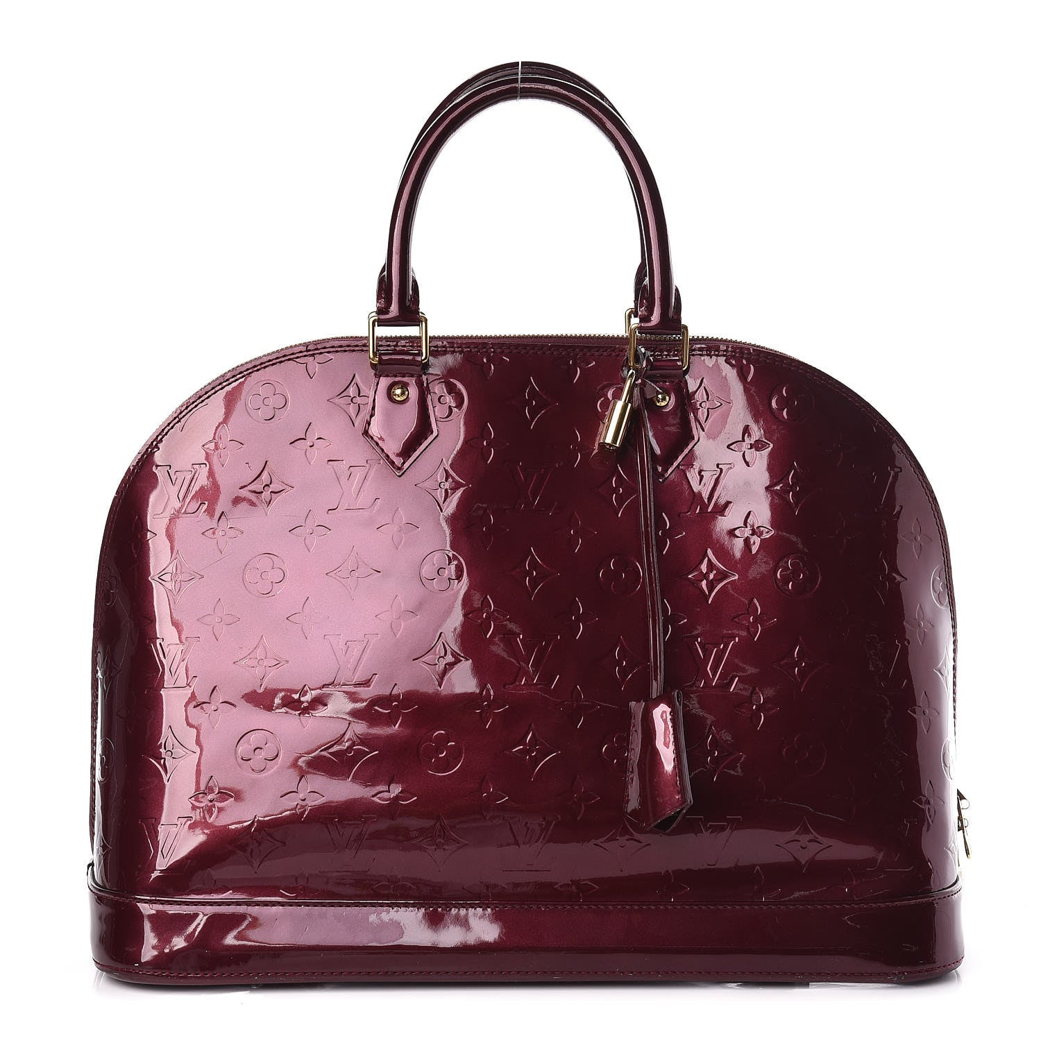 Louis Vuitton Vernis Alma GM Rouge Fauviste 1 of 17