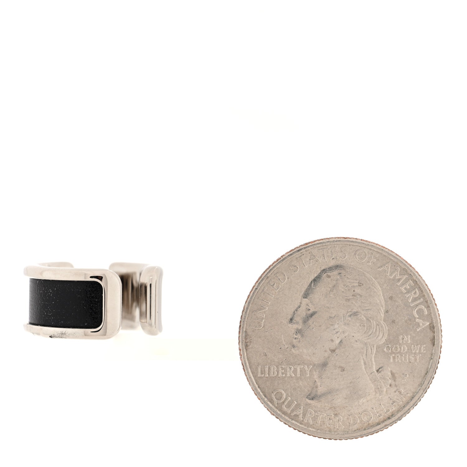 Hermes Box Olympe Ear Cuff PM Black 2 of 3