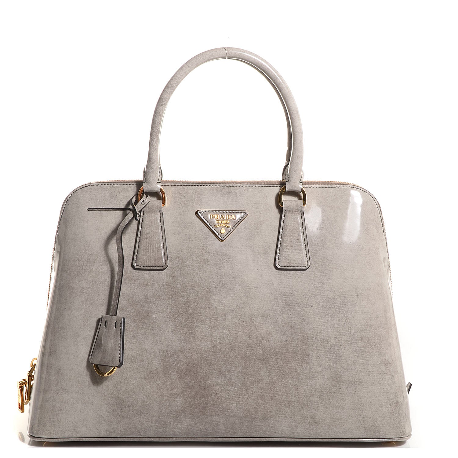 Prada Spazzolato Promenade Tote Quarzo Fume 1 of 11