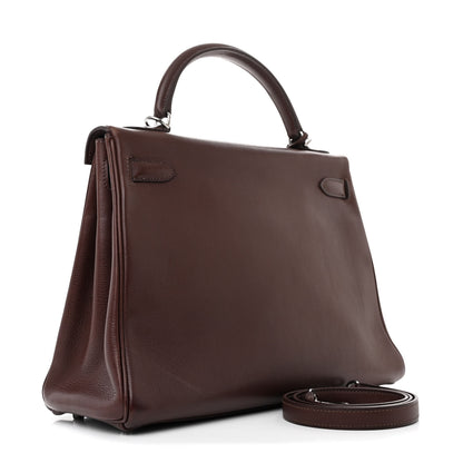Hermes Evergrain Kelly Retourne 32 Ebene 3 of 12