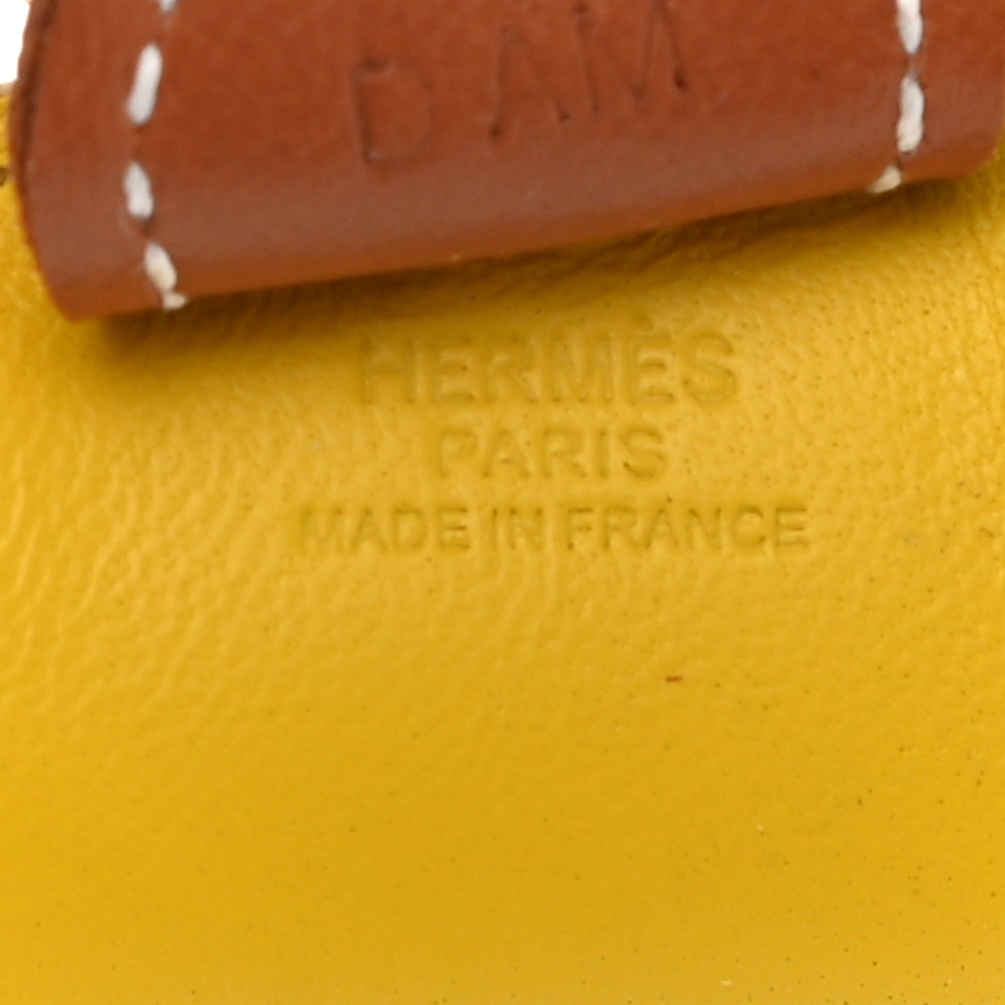 Milo Lambskin Grigri Rodeo Horse Bag Charm PM Jaune de Naples Celeste Gold