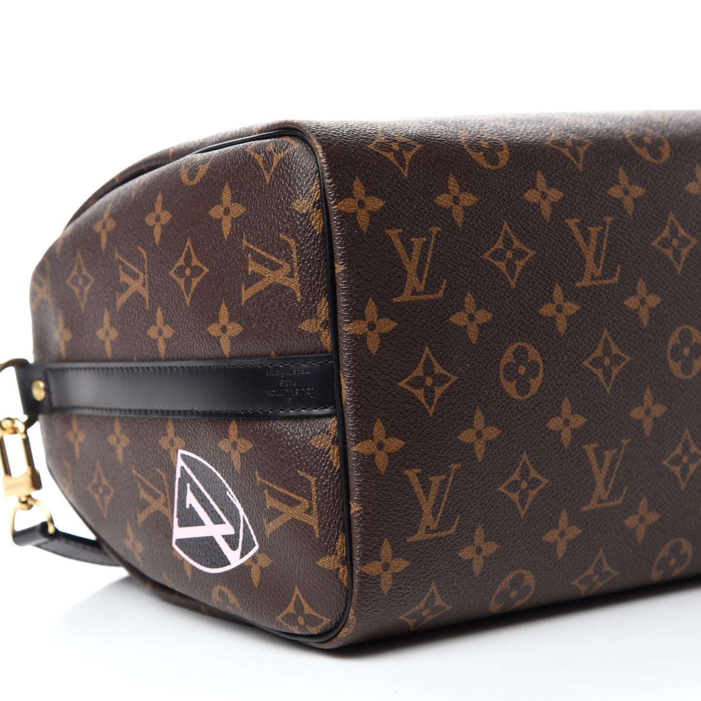 Monogram My World Tour Speedy Bandouliere 30 Black
