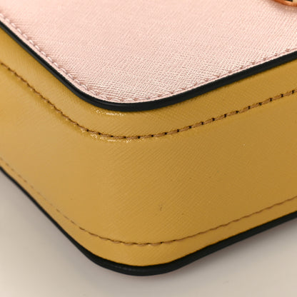 Marc Jacobs Saffiano Small Snapshot Camera Bag New Rose 8 of 9