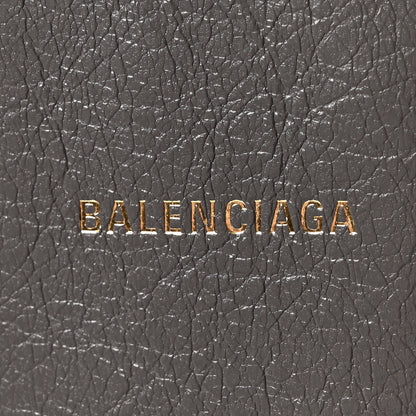 Balenciaga Agneau Arena Striped Patchwork Medium Barbes East West Shopper Lead 6 of 9