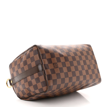 Louis Vuitton LOUIS VUITTON Damier Ebene Speedy Bandouliere 25 3 of 8