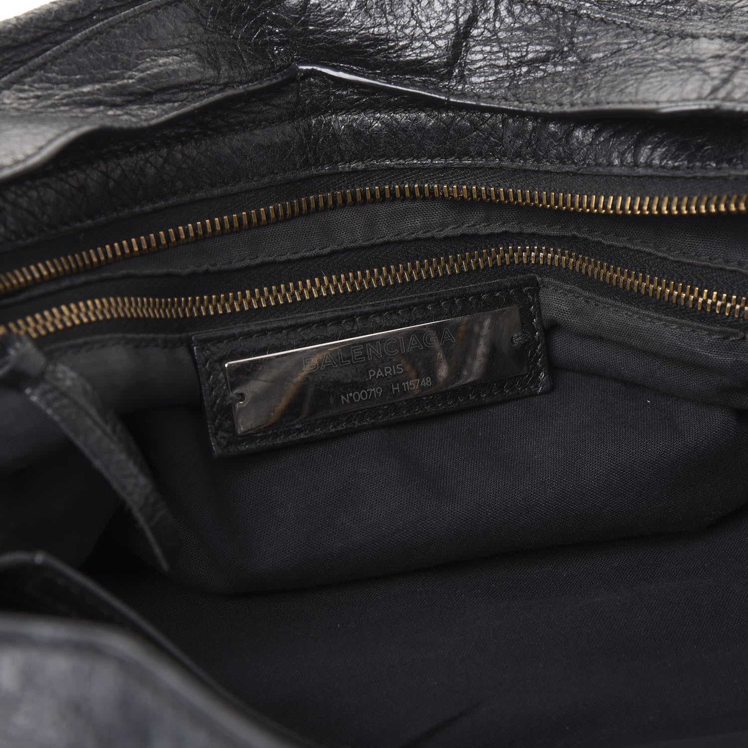 Balenciaga Agneau Classic Hardware City Black 5 of 8