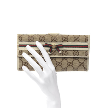 Gucci Monogram Mayfair Continental Wallet Off White 2 of 7