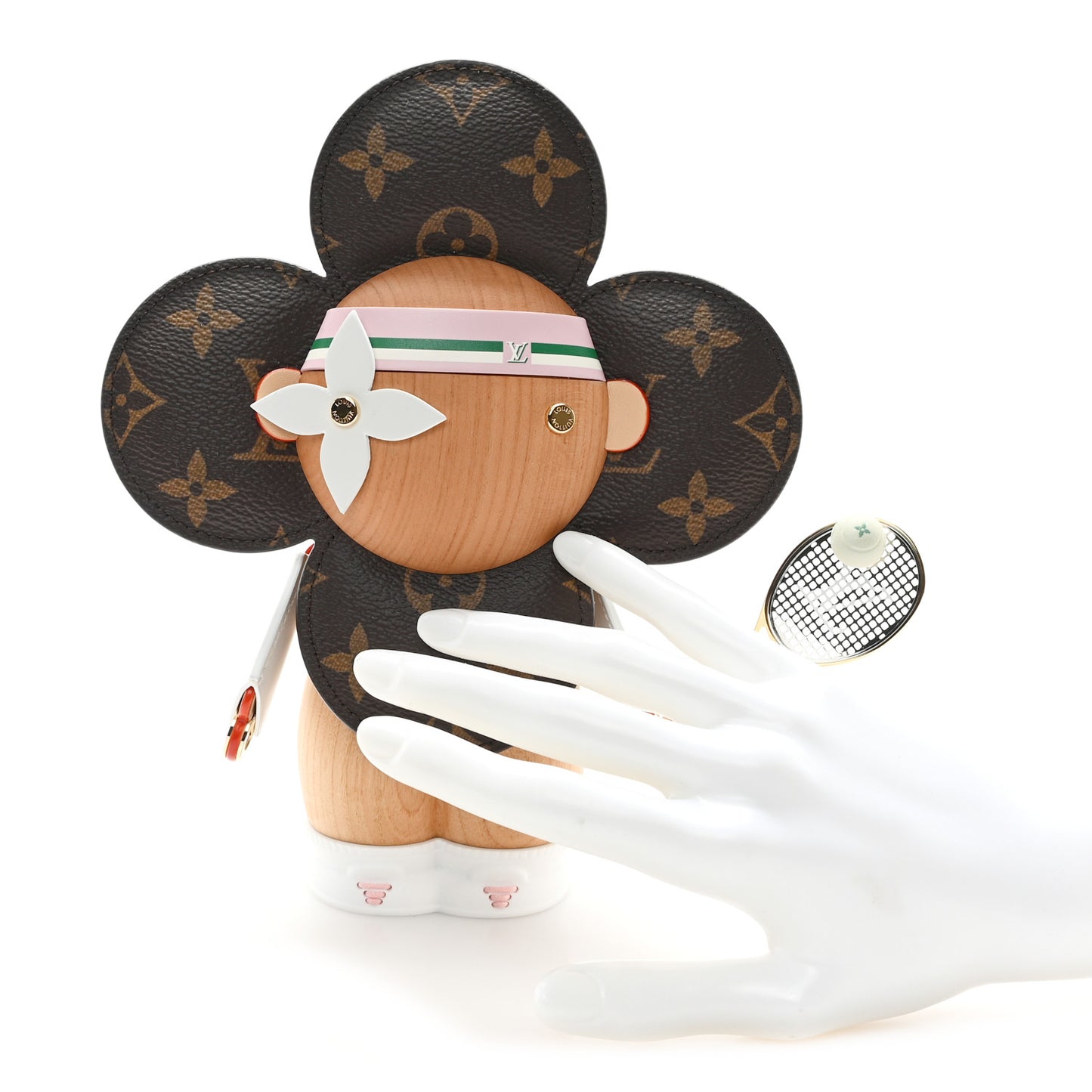 Wood Monogram Tennis Vivienne Doll