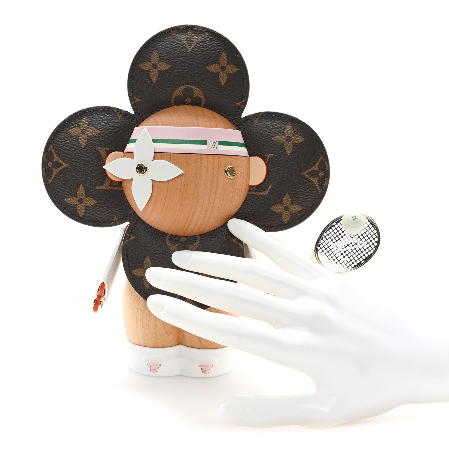 Louis Vuitton Wood Monogram Tennis Vivienne Doll 2 of 6