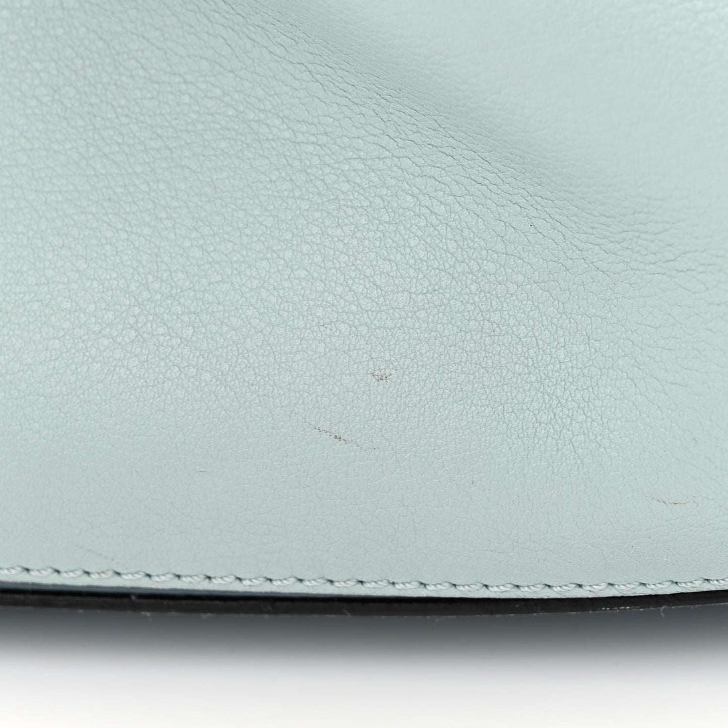 Calfskin Medium Puzzle Bag Aqua