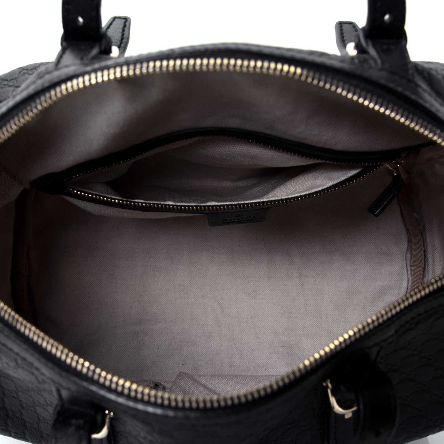 Gucci Soft Microguccissima Medium Nice Boston Black 4 of 4