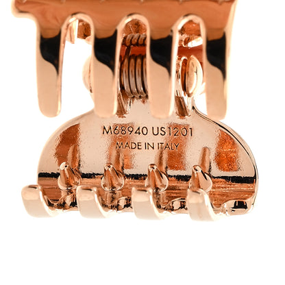 Louis Vuitton Metallic Nanogram Hair Accessories Gold Rose Gold Silver 3 of 3