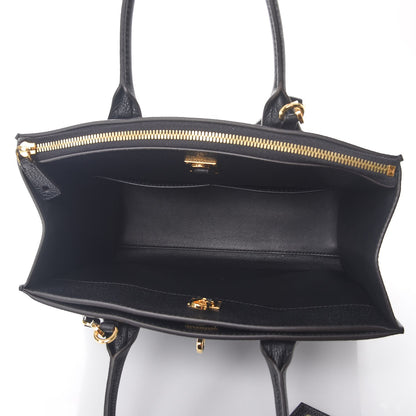 Louis Vuitton Taurillon City Steamer MM Black 5 of 7