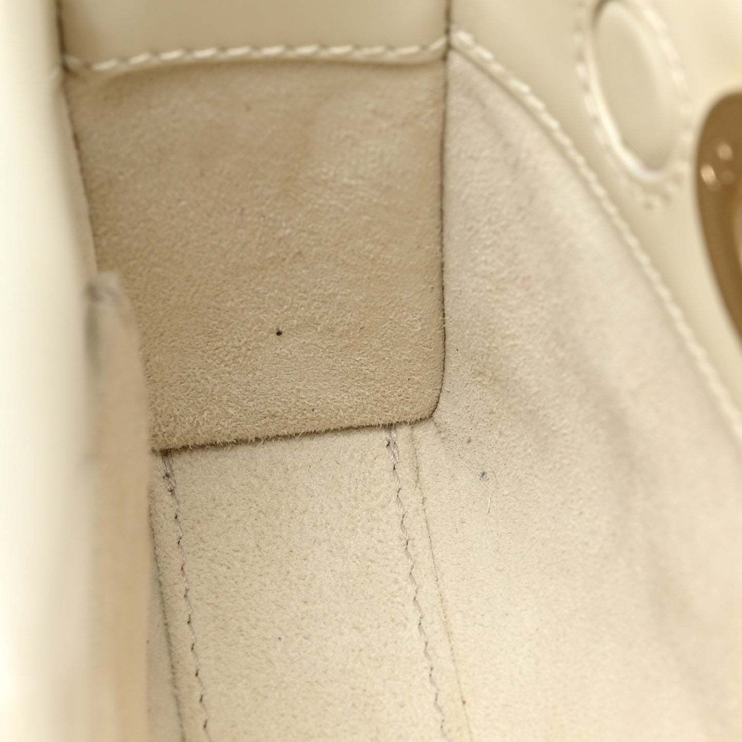 Patent Cannage Small Lady D-Joy White