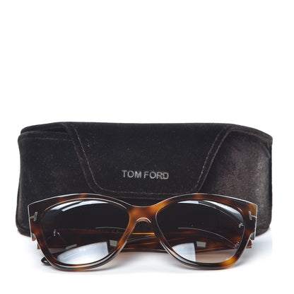 Tom Ford Acetate Anoushka Cat Eye Sunglasses TF371 Tortoise Shell 8 of 8