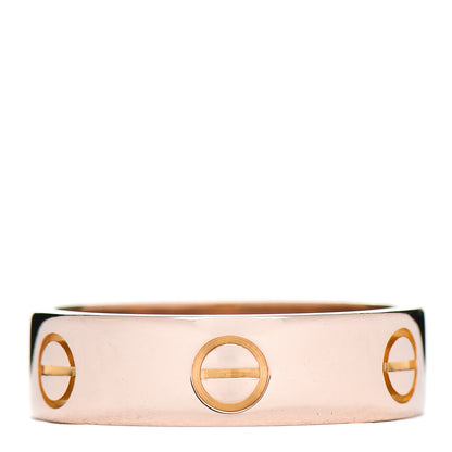 Cartier 18K Pink Gold 5.5mm LOVE Ring 58 8.5 1 of 4