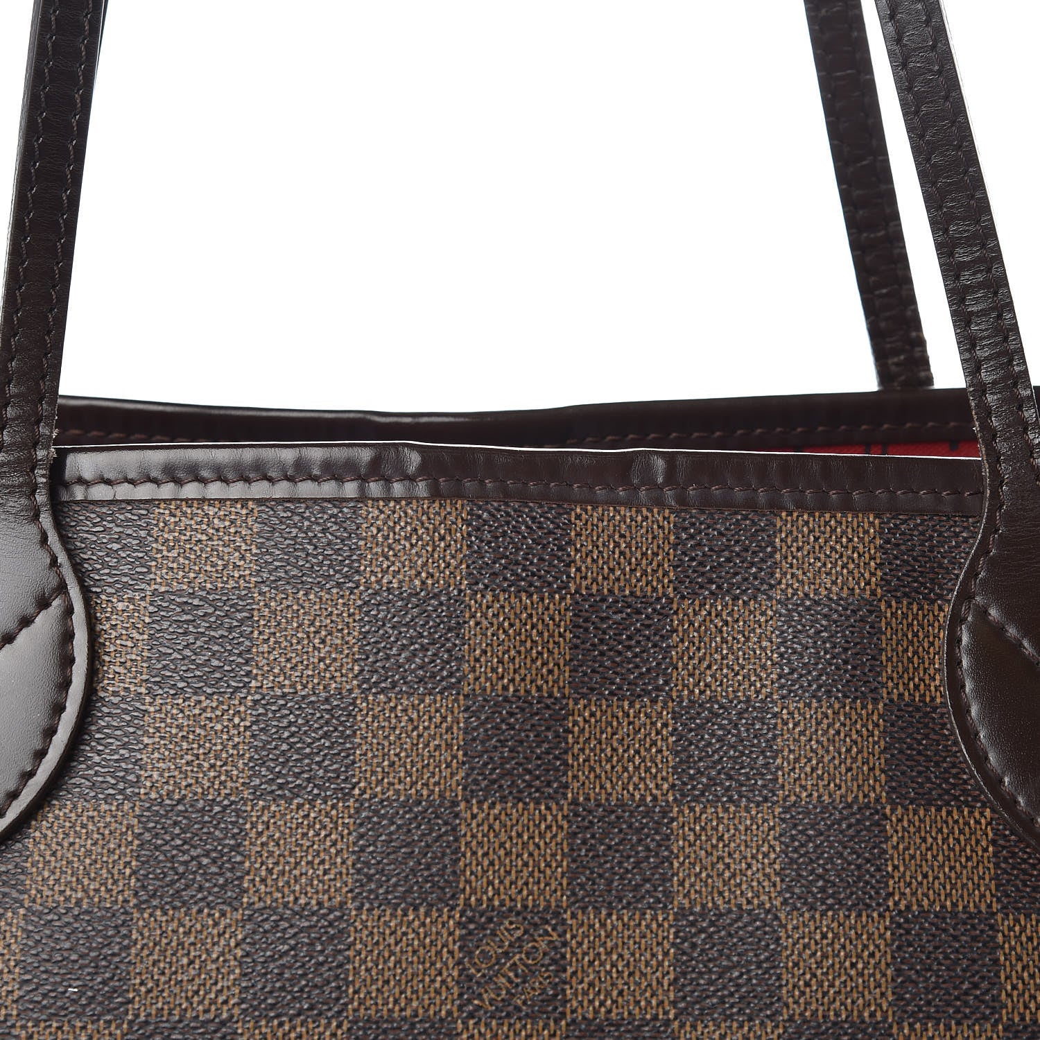 Louis Vuitton Damier Ebene Neverfull MM 17 of 25