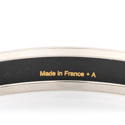 Hermes Enamel Dans un Jardin Anglais Printed Bracelet 65 5 of 6