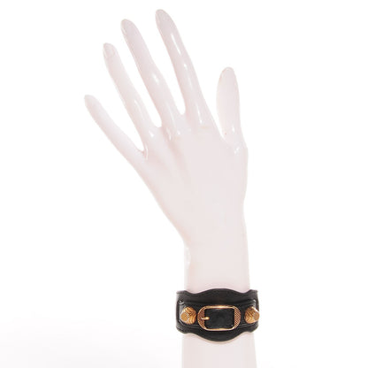 Balenciaga Agneau Arena Giant Rose Gold Hardware M Braceletedium Black 2 of 4