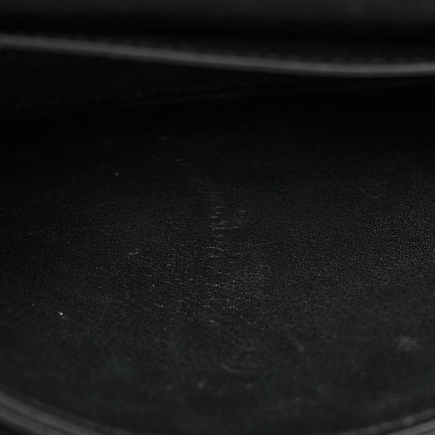 Shiny Calfskin Small Pampille C Bag Black