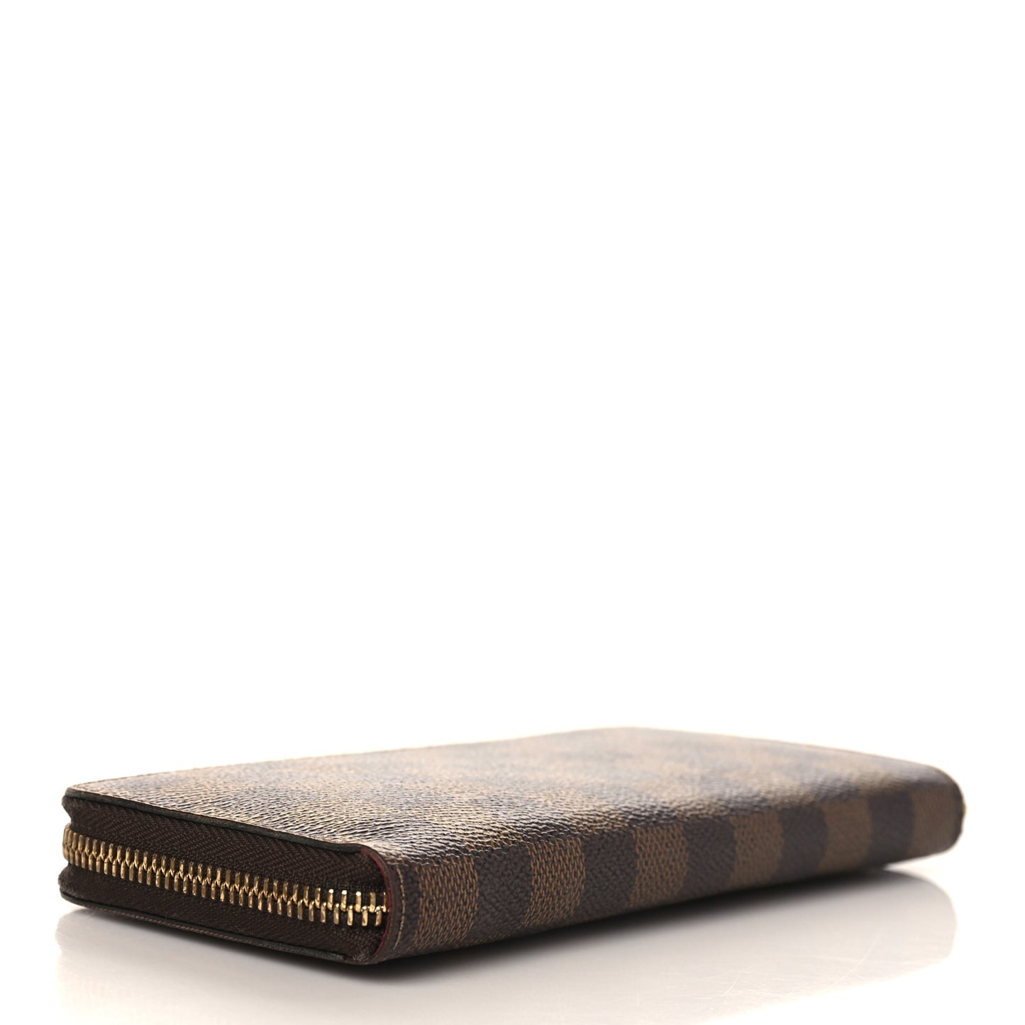 Damier Ebene Clemence Wallet Cherry