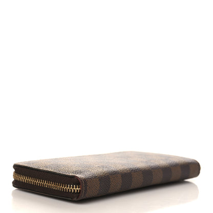Louis Vuitton Damier Ebene Clemence Wallet Cherry 4 of 6