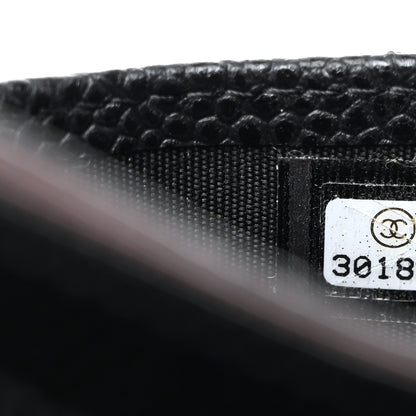 Chanel Caviar Quilted Card Holder Black 8 of 8