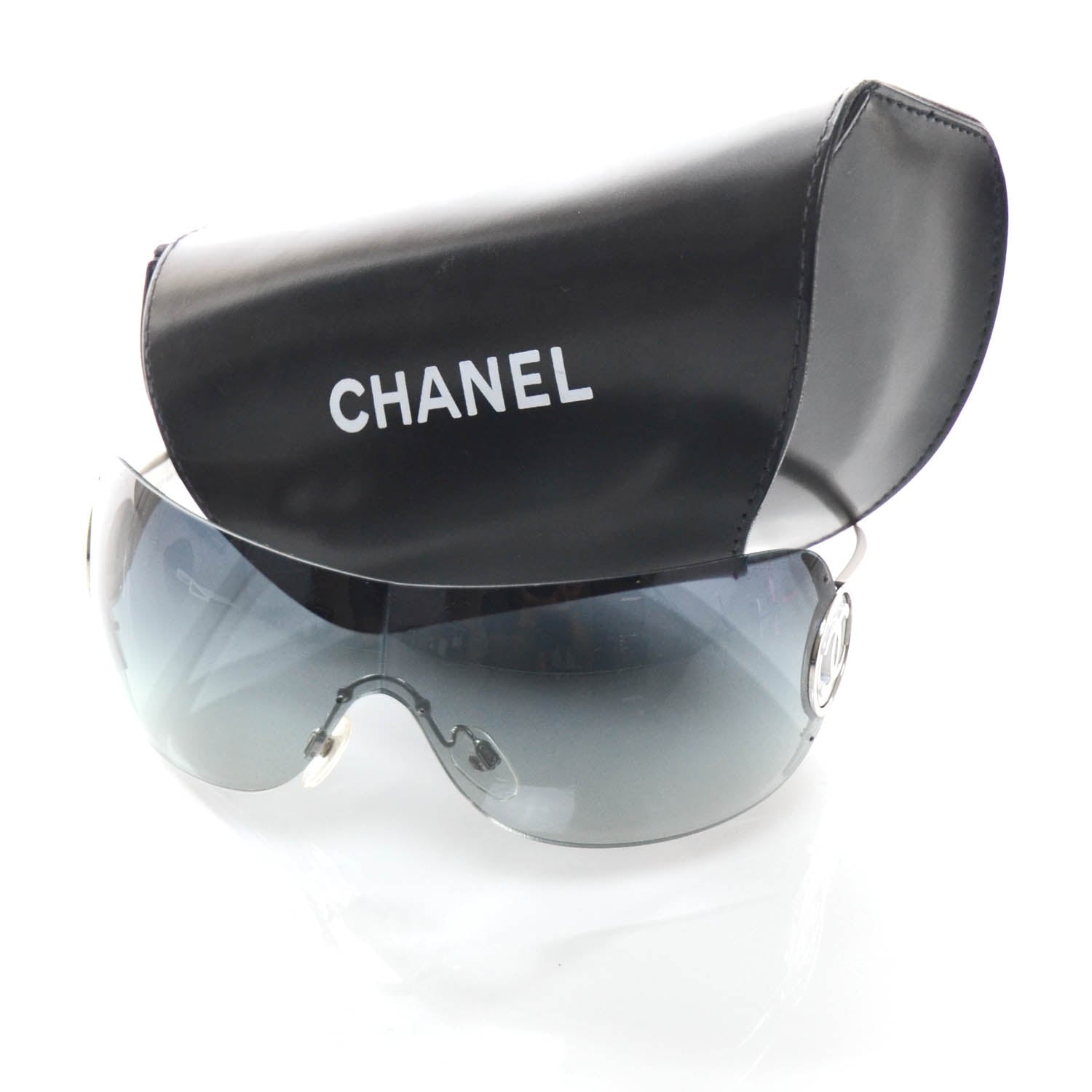 Chanel CC Logo Sunglasses 4145 White 9 of 9