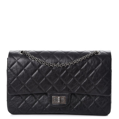 Chanel Aged Calfskin Quilted 2.55 Reissue 227 Flap Black 1 of 9