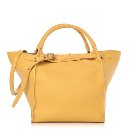 Celine Supple Grained Calfskin Small Big Bag Sunflower 1 of 8