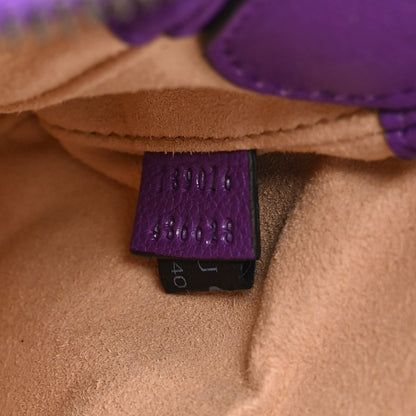 Gucci Goatskin Mini Aphrodite Shoulder Bag Shine Purple 7 of 10