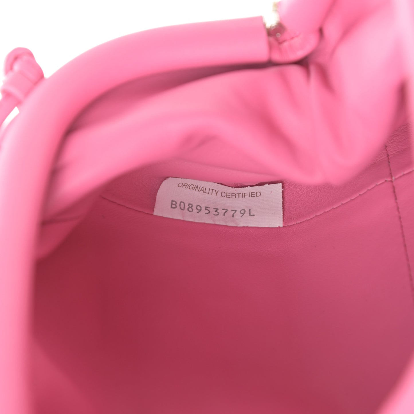Butter Calfskin The Mini Pouch Pink