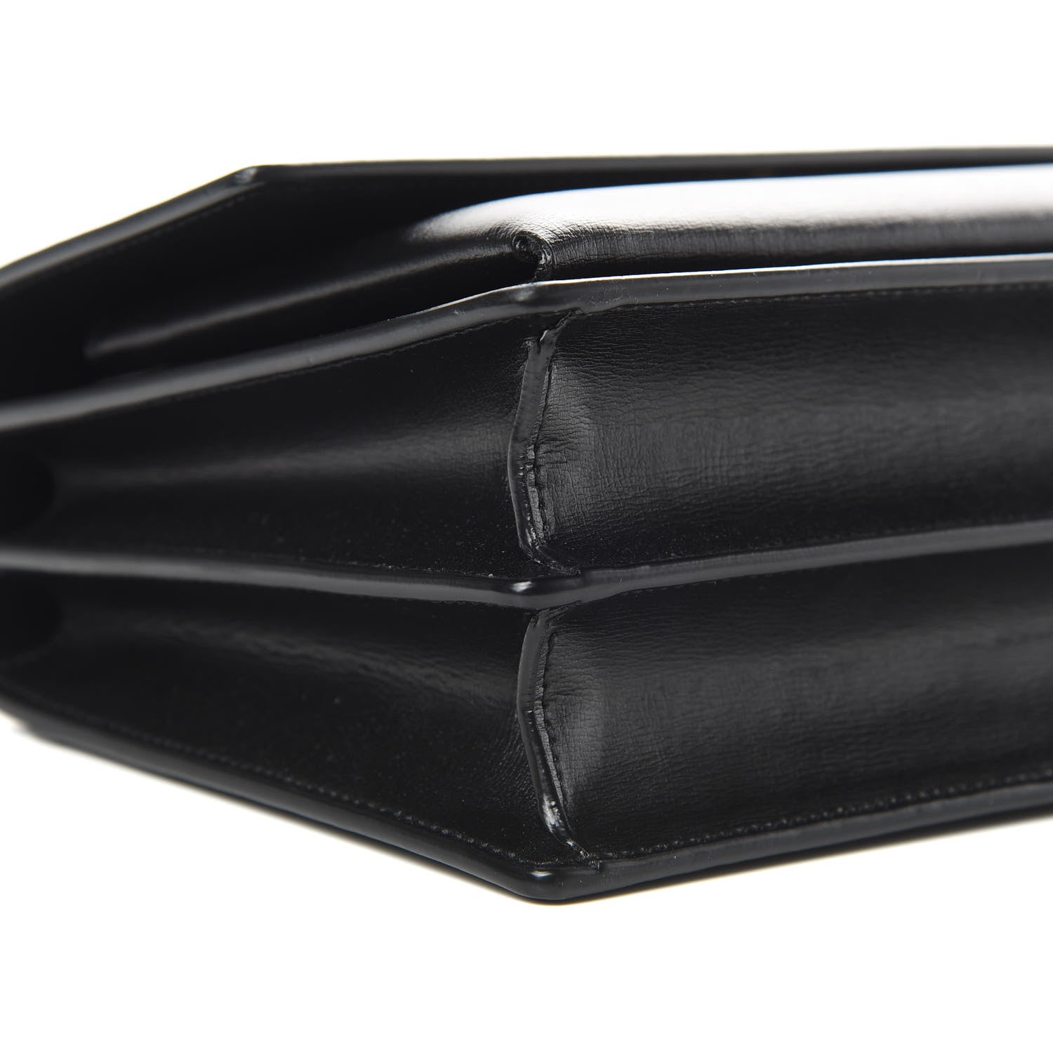 Saint Laurent Calfskin Medium Monogram Sunset Black 9 of 11