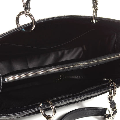Chanel Caviar Quilted Grand Shopping Tote GST Black 5 of 8