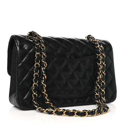 Chanel Caviar Quilted Small Double Flap Black 3 of 10