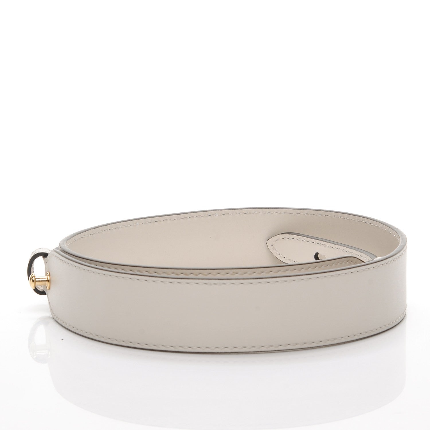 Gucci Calfskin Small Sylvie Shoulder Bag White 9 of 11