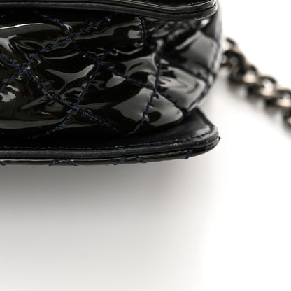 Chanel Patent Medium Boy Reverso Flap Black 12 of 17